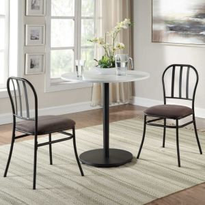 Mainstays 3-Piece Marble Top Bistro Set