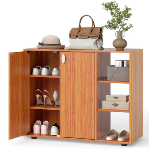 3-Tier Wood Shoe Storage Organizer
