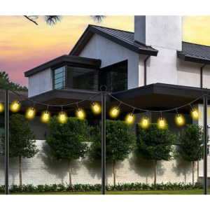 4-Pack Outdoor 10' String Light Poles