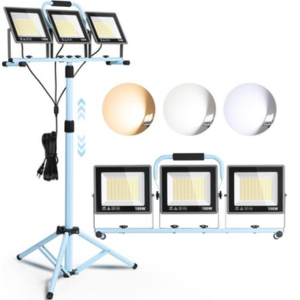 Foldable Tripod 31000LM 3-Head Work Light