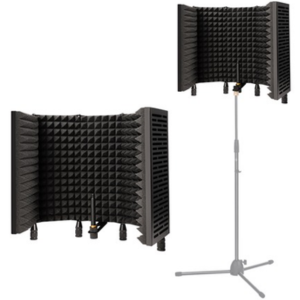 Technical Pro Portable 5-Panel Vocal Isolation Shield