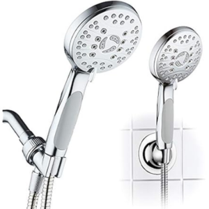High Pressure 6-Setting Handheld Showerhead