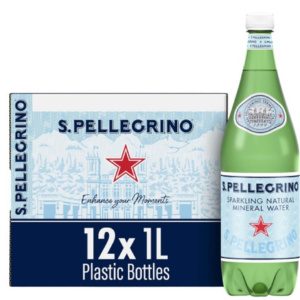 S.Pellegrino 12-Pack Sparkling Natural Mineral Water