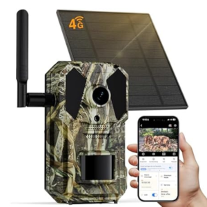 Solar 4G Cellular Trail Camera w/Night Vision