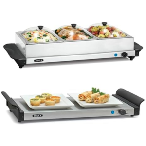 Bella Triple Electric Buffet Server & Food Warmer
