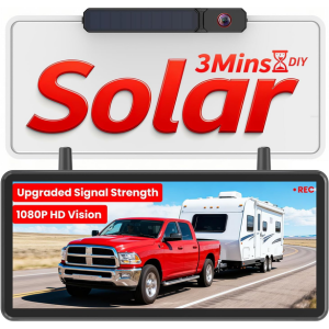 Auto-Vox Solar 1080P HD Wireless Backup Camera