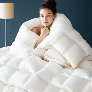 All Season Feather Queen Comforter