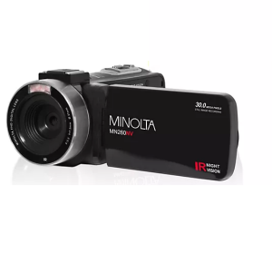 Minolta Full HD Night Vision Camcorder w/32SD Card