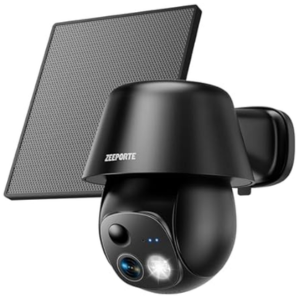 Wireless Outdoor 2K Pan/Tilt 360° Solar Security Camera