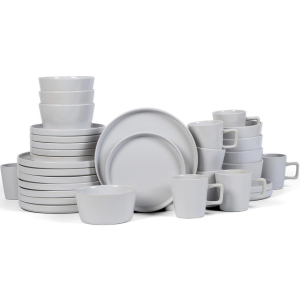 Stone Lain 32-Piece Stoneware Dinnerware Set