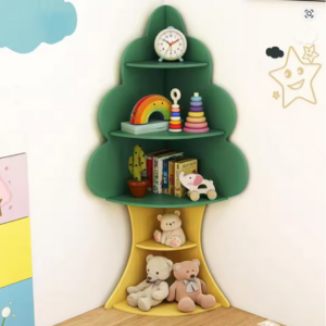 Kids 5-Shelf Montessori Style Tree Bookcase