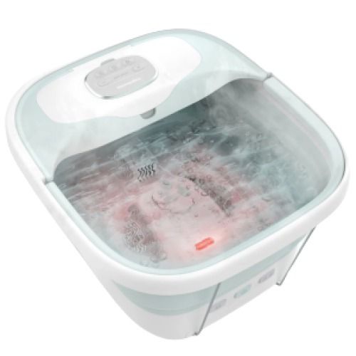 HoMedics Shiatsu Heated Bubble Foot Spa Massager