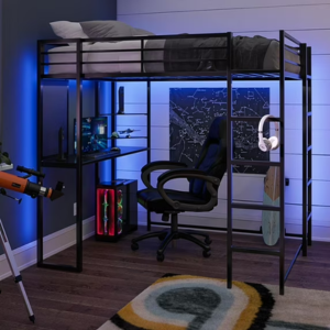 DHP Full Size Metal Loft Bed