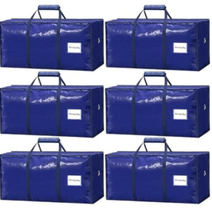 6-Pack Heavy Duty Moving Bags