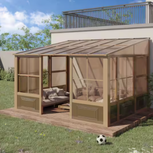 Wall Mount 12' Aluminum Gazebo