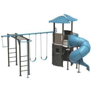 Lifetime Adventure Castle Playset w/Monkey Bars & Swings