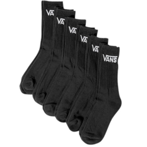 Vans 6-Pair Classic Crew Socks