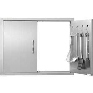 Stainless Steel Outdoor Kitchen Access Door