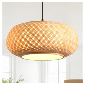 Boho Bamboo Pendant Light