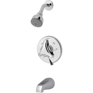 Symmons Polished Chrome Tub & Shower Faucet System