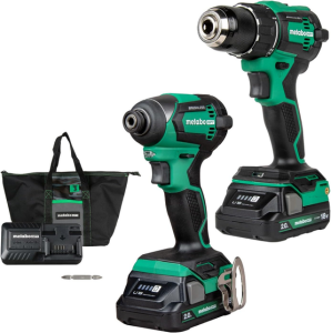 Metabo 18V MultiVolt Cordless Driver Drill & Impact Driver