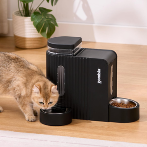 Automatic Cat Feeder w/Water Dispenser