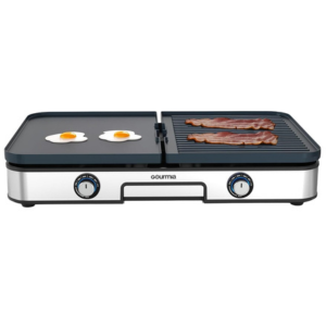 Gourmia 3-in-1 Reversible Electric Indoor Grill & Griddle Combo