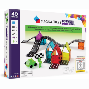 Magna-Tiles 40-Piece Magnetic Construction Set