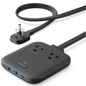 Anker 6-in-1 Plug Power Strip w/Extension Cord