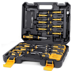 43-Piece Magnetic Screwdrivers Set w/Case