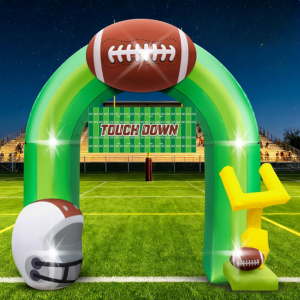 Inflatable 9' Football Arch w/Lights