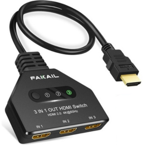 3-Port 4K HDMI Switch