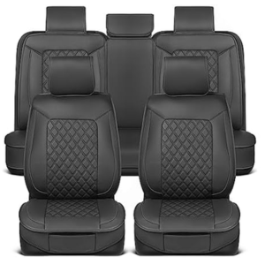 MotorBox Faux Leather Seat Covers Set