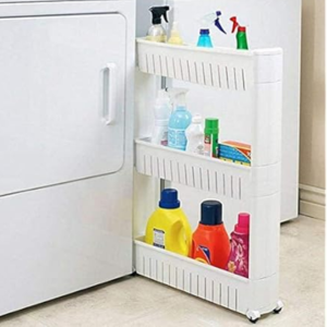 3-Tier Sliding Storage Organizer Rack