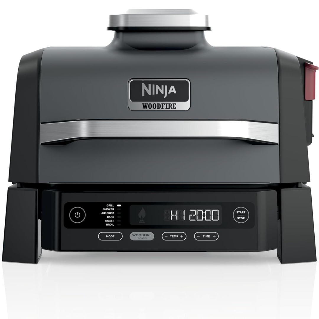 Ninja 6-in-1 Woodfire Outdoor Electric Grill & Smoker