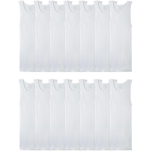 Fruit of the Loom 14-Pack Men's Tank A-Shirt