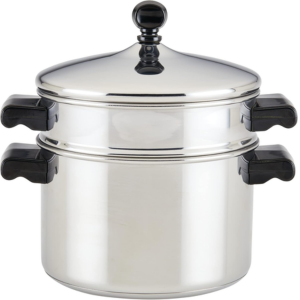 Farberware 3Qt Sauce Pot w/Steamer Insert