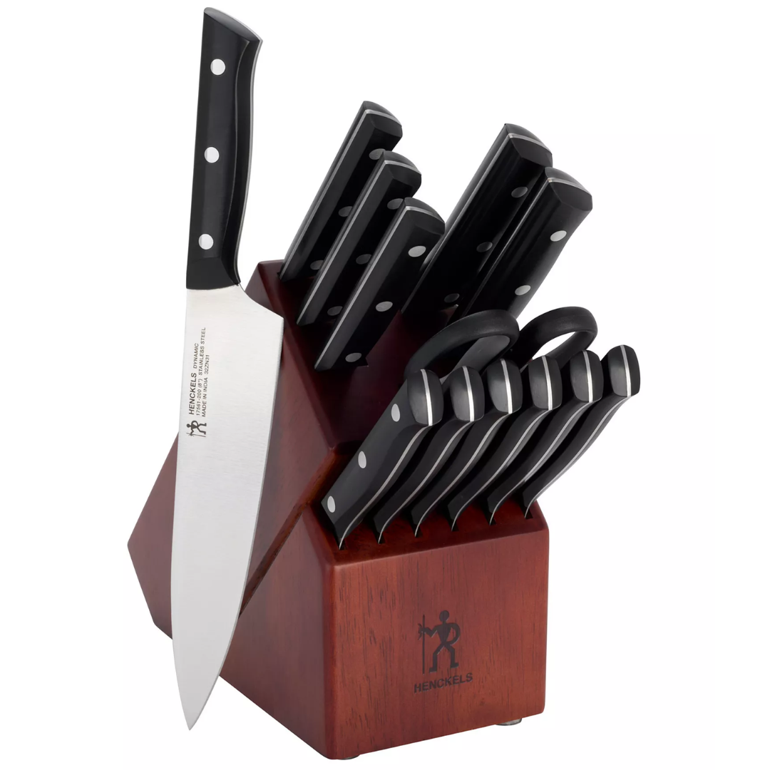 Henckels 14-Piece Stainless Steel Knife Set