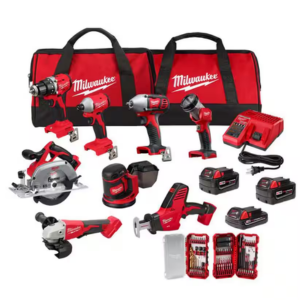 Milwaukee 18V Brushless 8-Tool Kit w/Batteries