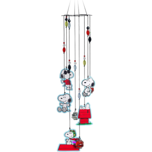 Outdoor Snoopy Wind Chime Decor