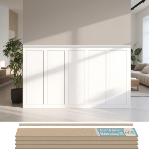 Art3d 20-Pack Premade MDF Accent Wall Panel