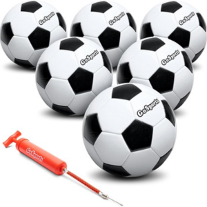 6-Pack GoSports Soccer Ball w/Pump