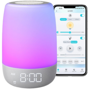 Smart Baby Sound Machine w/Night Light & App