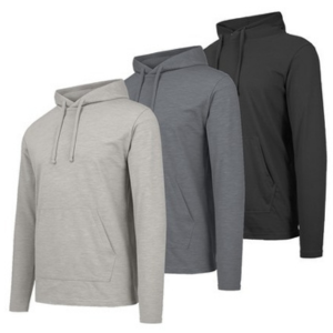 3-Pack Men's Pullover Lounge Hoodie