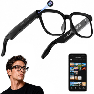 AI Smart Glasses w/4K Camera & Real-Time Translation