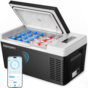 Euhomy 19Qt 12V Car Fridge/Freezer w/App