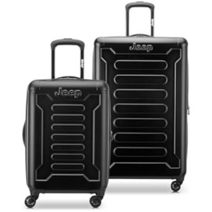 Jeep 2-Piece Hardside Spinner Luggage Set