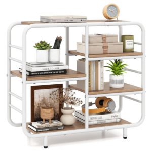 5-Tier Metal Bookshelf
