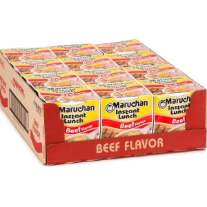 12-Pack Maruchan Instant Lunch Ramen Noodles