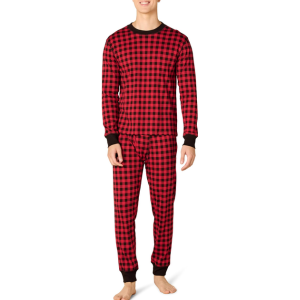 Amazon Essentials Men's Knit Pajama Set